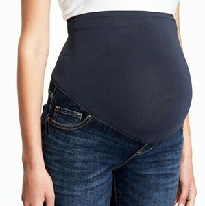 Maternity Full Panel Boot Cut Jeans - Dark Wash